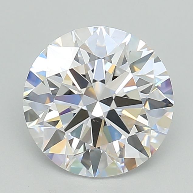 2ct Round D - VVS1 - Very Good cut - LD122766
