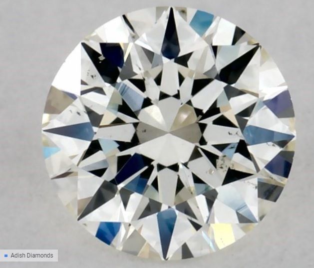 0,31 ct Okrągły diament naturalny