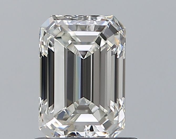 Diamant Émeraude 0.90 ct - Couleur G - Pureté VVS2