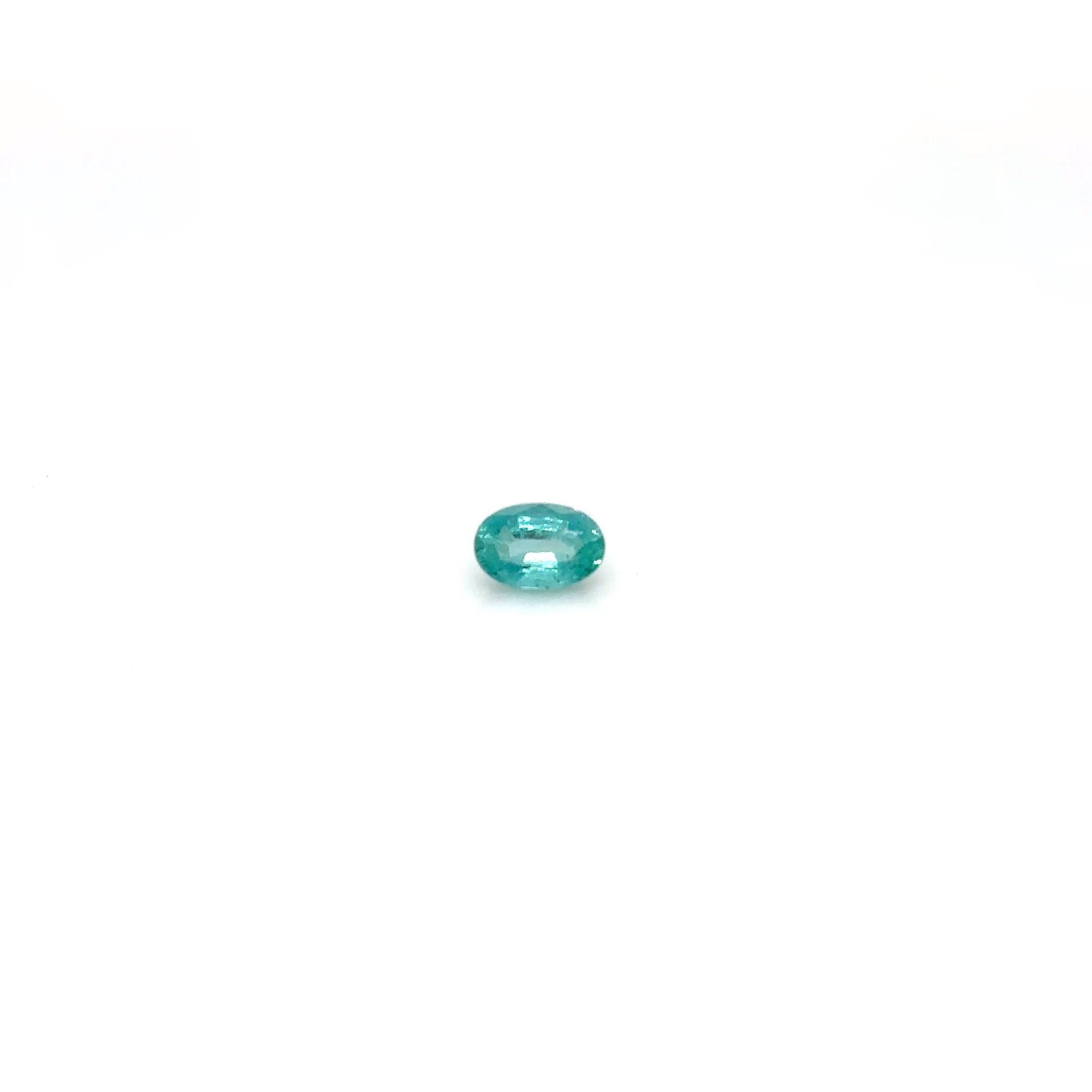 0.45 Carat Oval Emerald