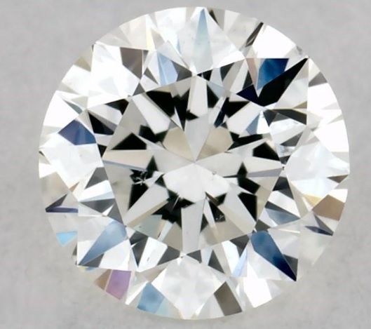 0,30 ct Okrągły diament naturalny