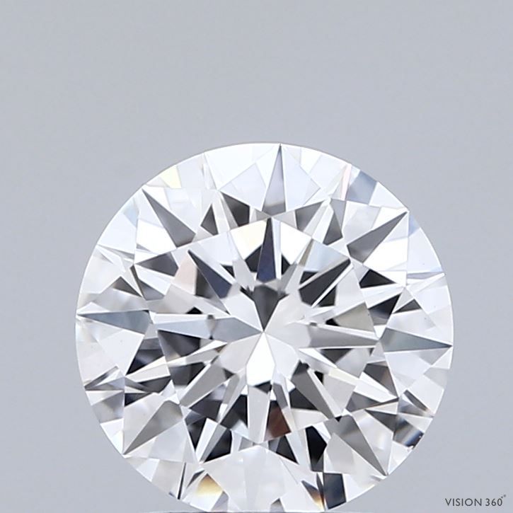 2ct Round D - VVS2 - Very Good cut - LD263932
