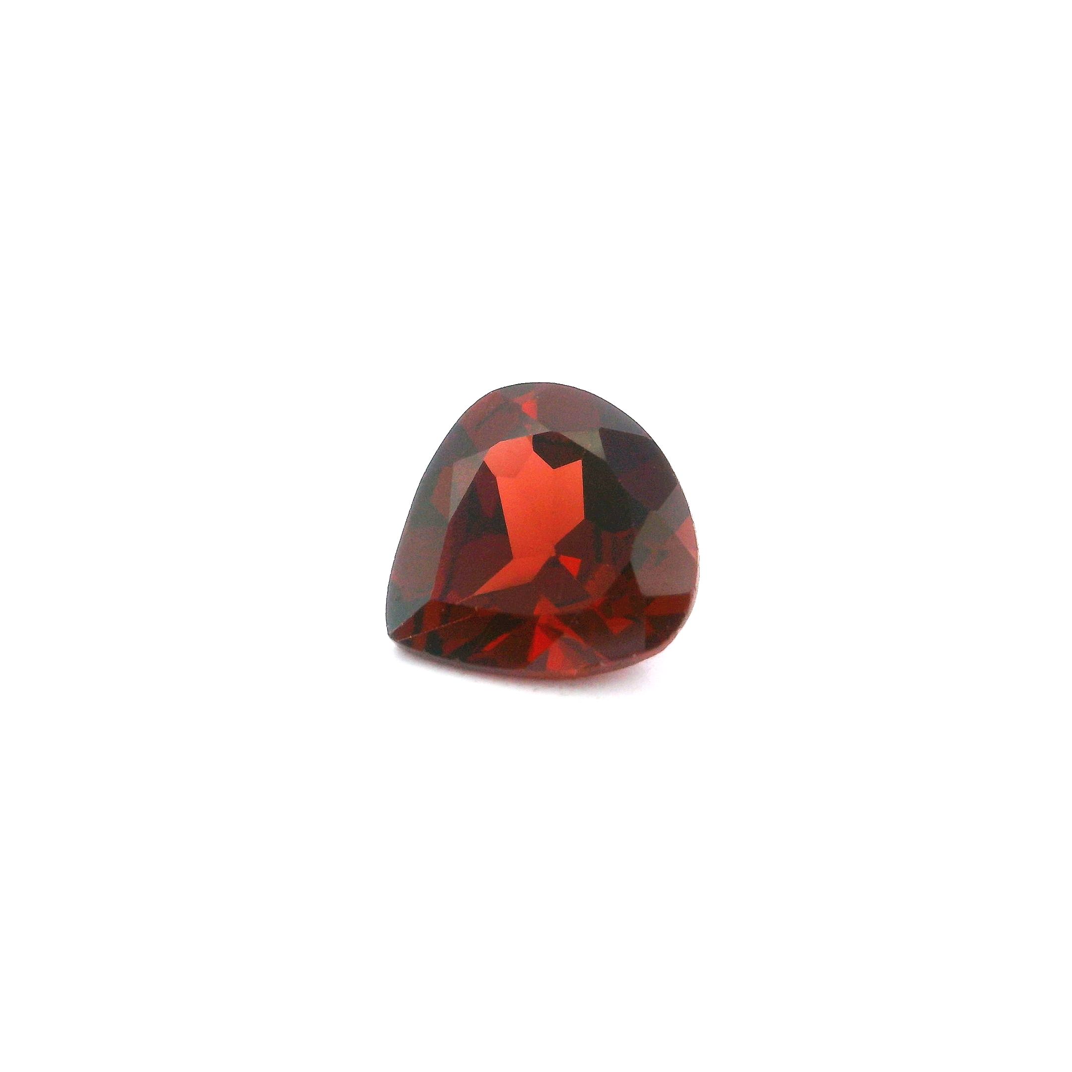 1.82 ct Pear Red Garnet