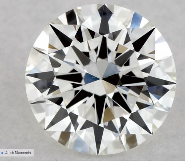 0,30 ct Okrągły diament naturalny