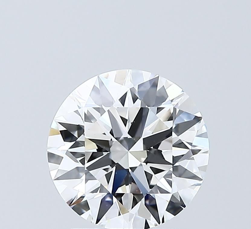 2ct Round D - VVS2 - Excellent cut - LD265587