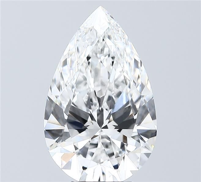 5.02 Carat Pear Lab Diamond