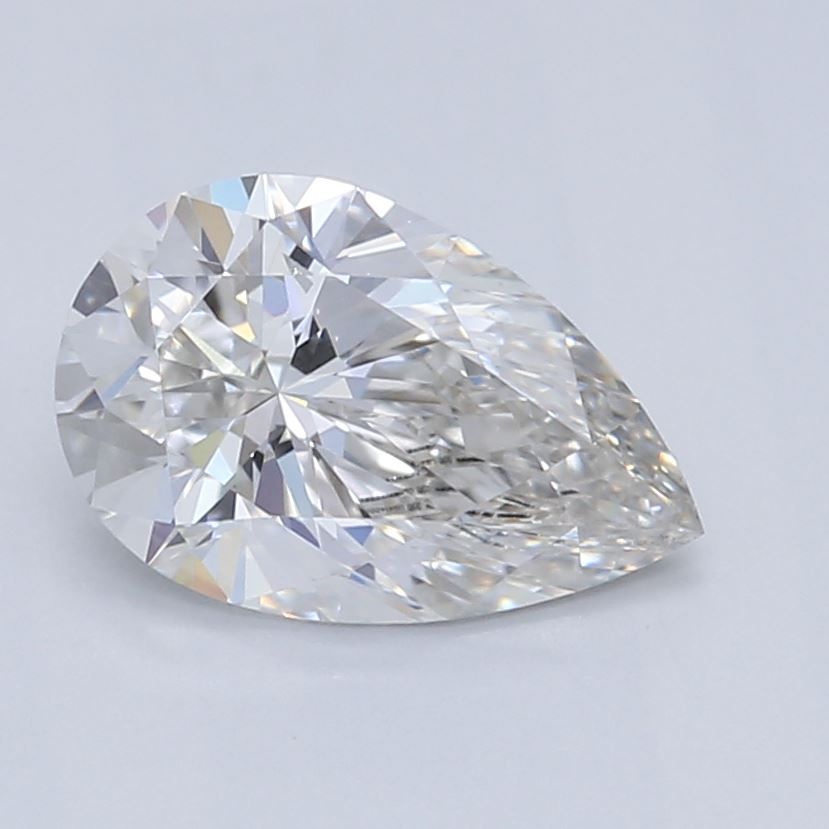 0,60 ct Diament laboratoryjny w szlifie gruszki