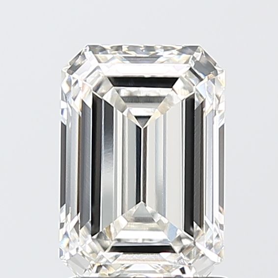 2.04ct Emerald F - VVS1 - Excellent cut - LD355672