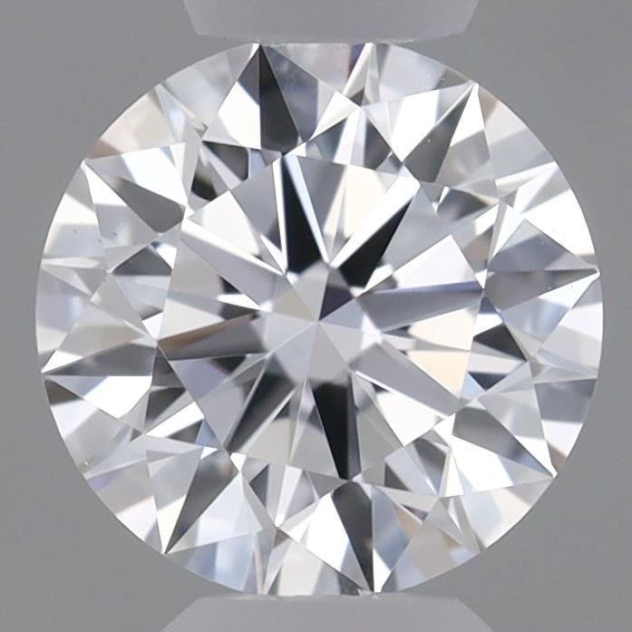 0.54 Carat round Lab Grown Diamond Front View