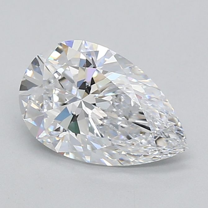 2ct Pear D - VVS1 - Excellent cut - LD122142