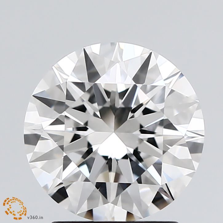 2,06 ct Okrągły diament naturalny