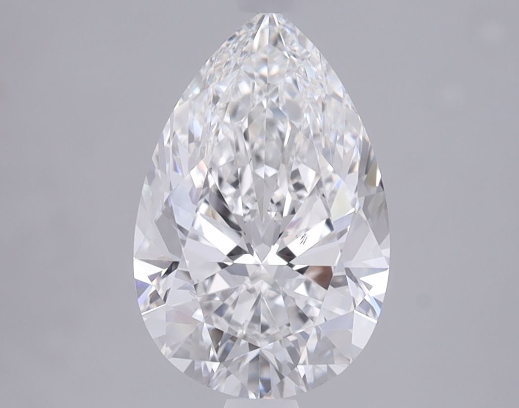 2.22 Carat pear Lab Grown Diamond Front Image