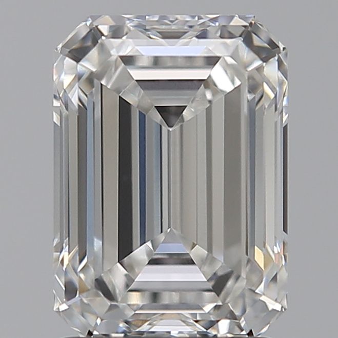 2.03ct Emerald E - VVS2 - Excellent cut - LD237158