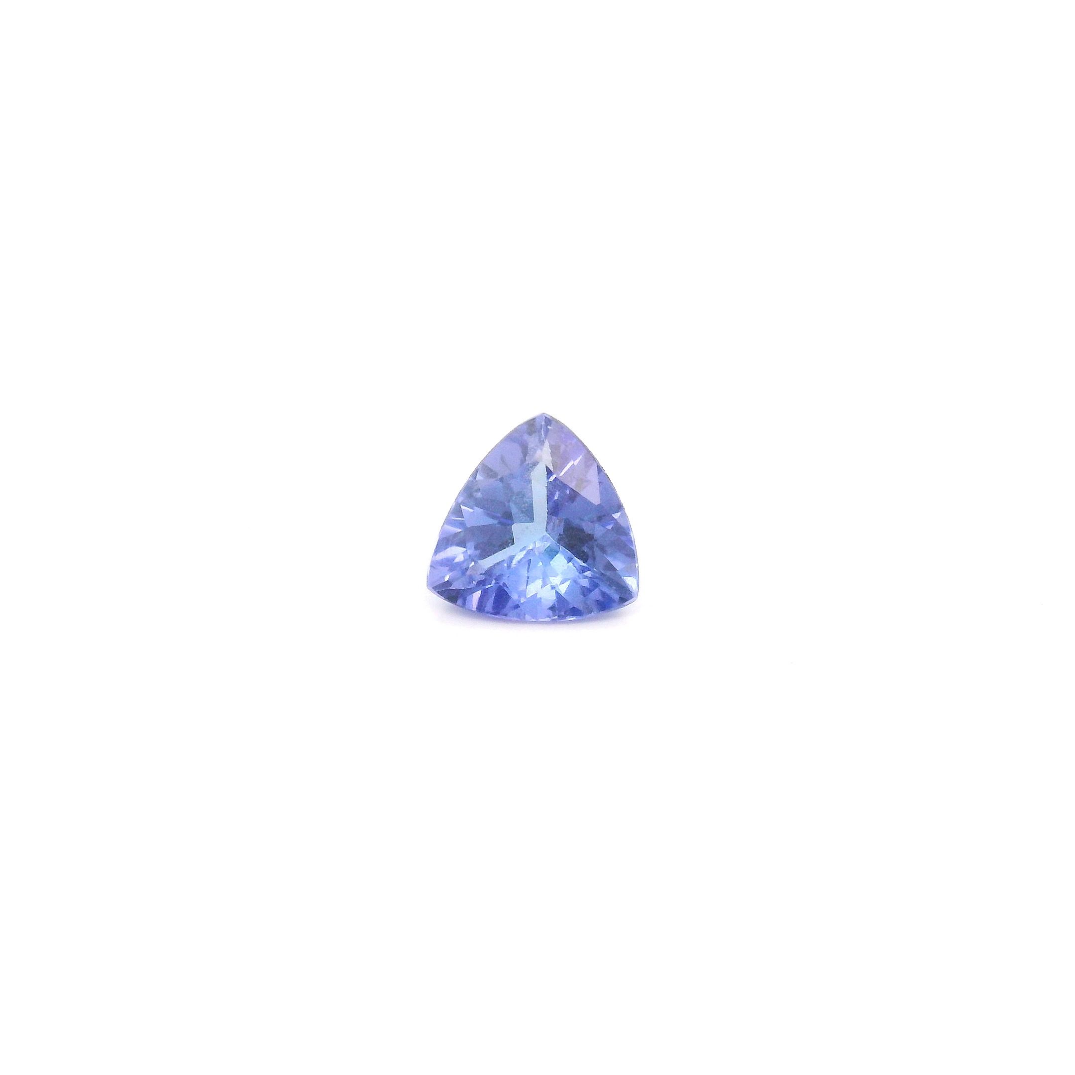 GSI 0.59 Carat Triangular Tanzanite