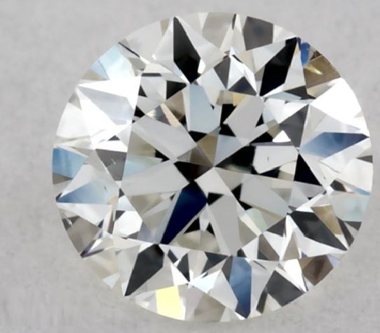 0,30 ct Okrągły diament naturalny