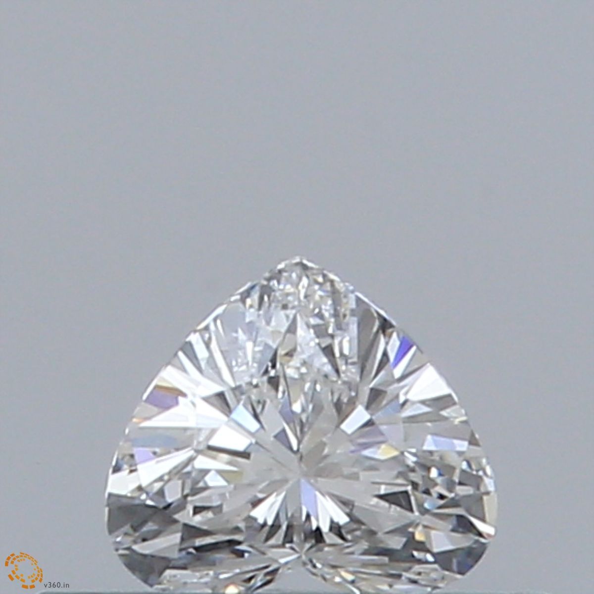 0.25 Carat F SI1 Heart Diamond