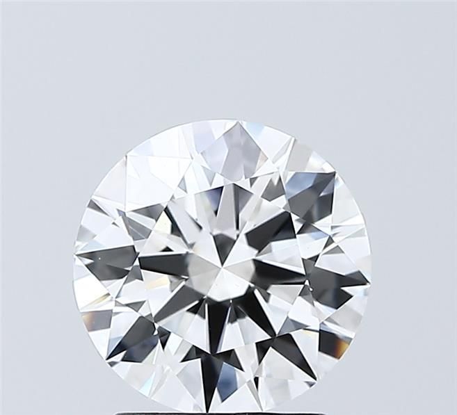 2ct Round E - VVS2 - Excellent cut - LD47284