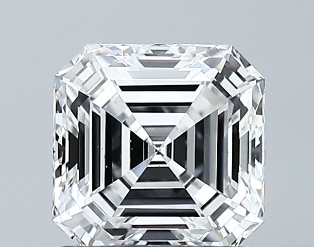 1.39 carat e VS2 EX  Cut GIA asscher diamond