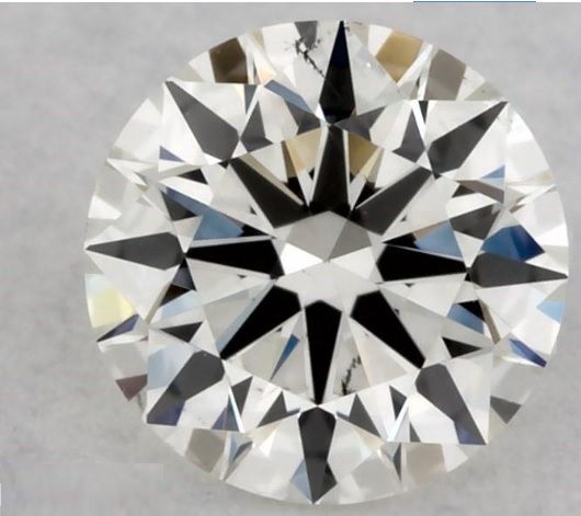 0,30 ct Okrągły diament naturalny