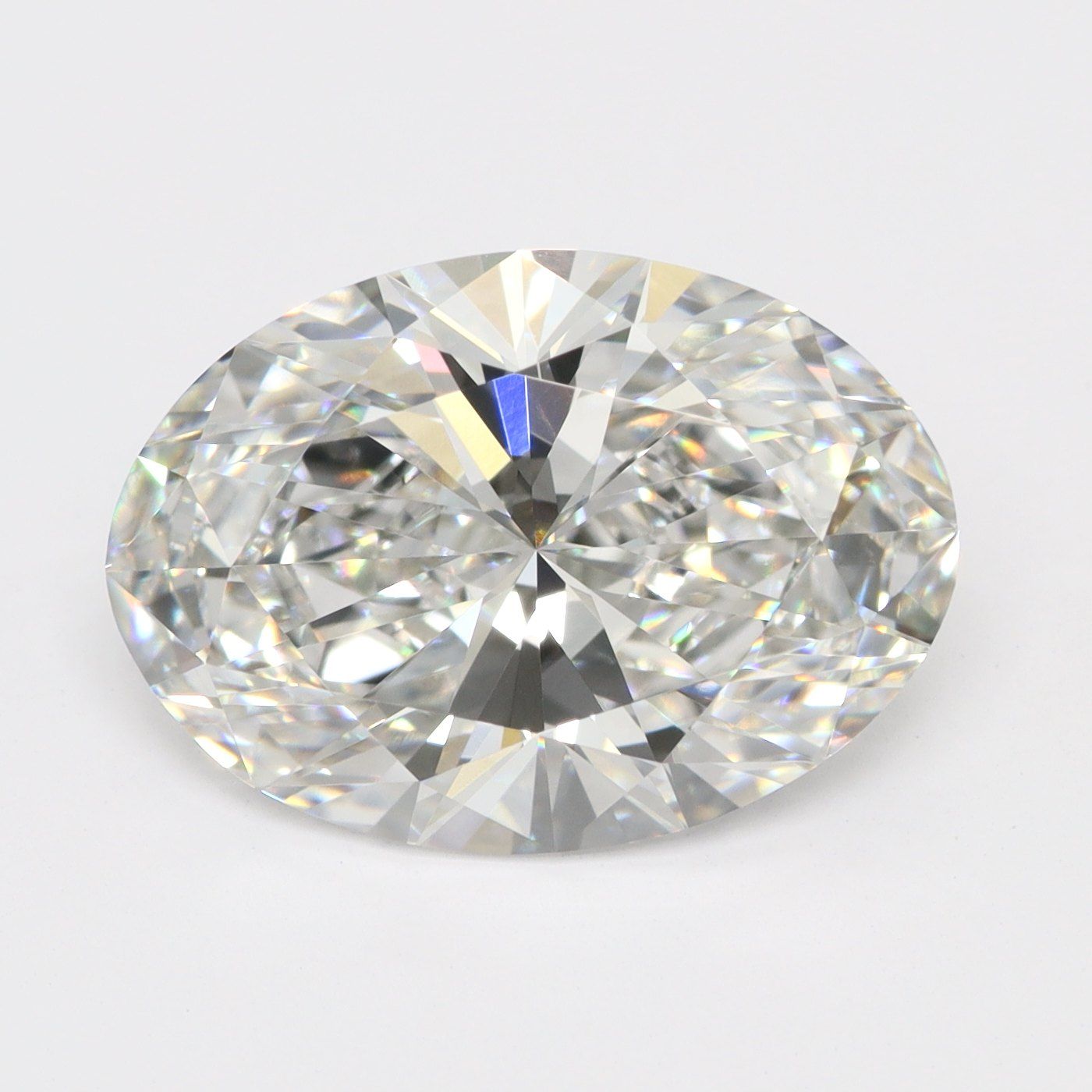 2.67 Carat oval Lab Grown Diamond Front Image