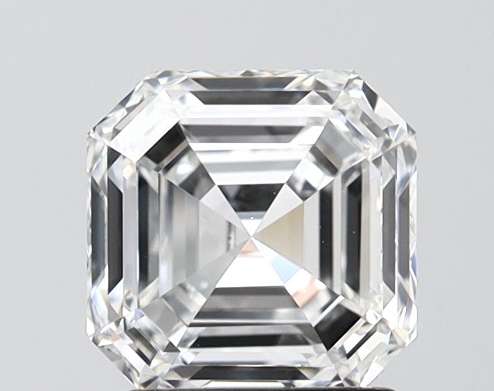 2ct Asscher E - VVS2 - Very Good cut - LD201394