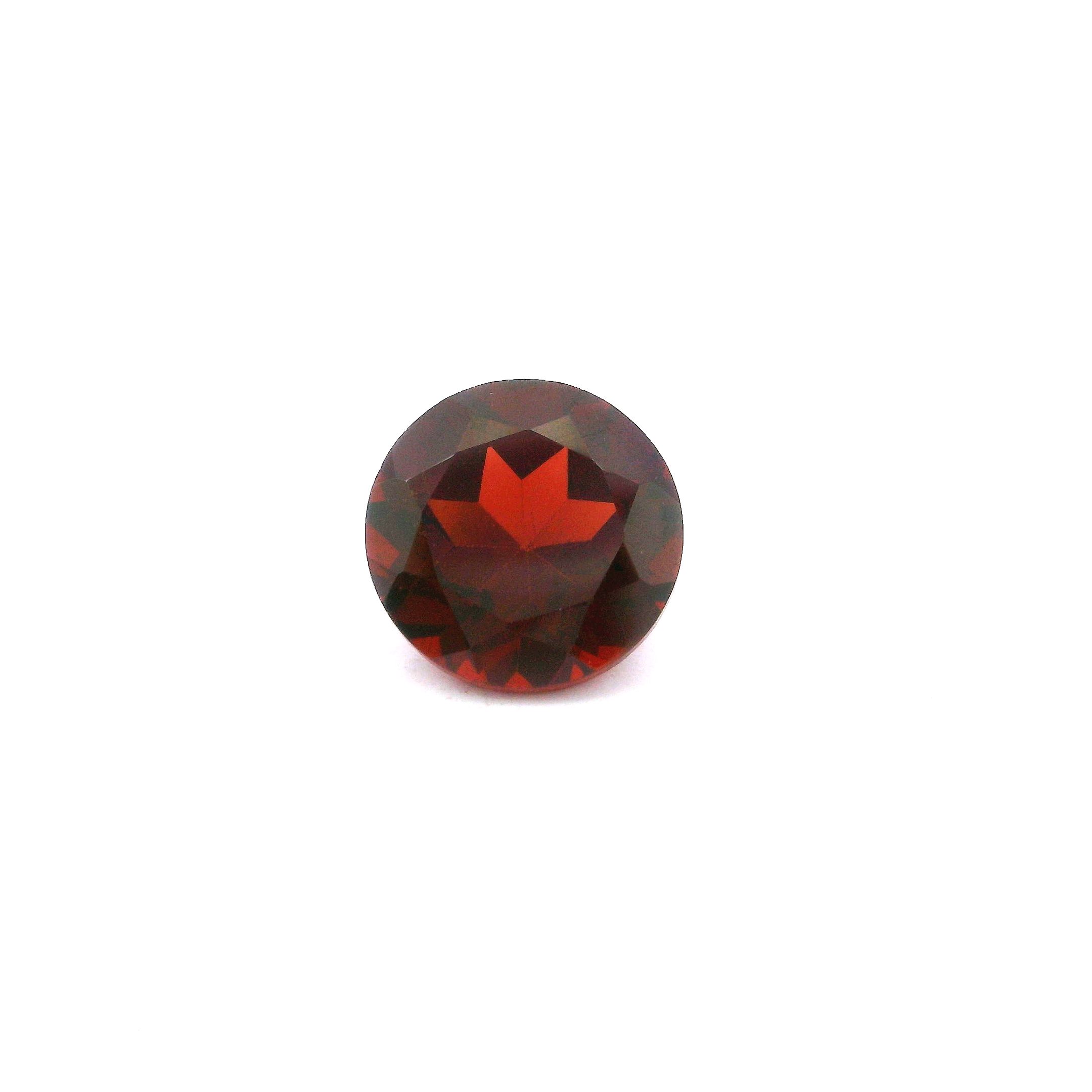 2.49 ct Round Red Garnet