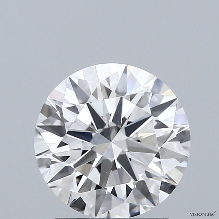 2ct Round E - VVS2 - Very Good cut - LD377794