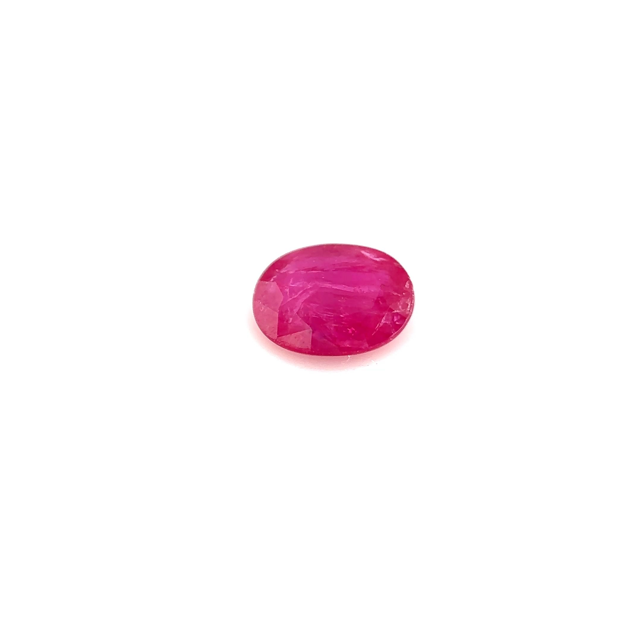 0.91ct RUBY