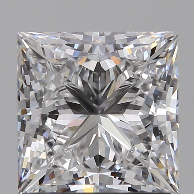 1.23 Carat princess Lab Grown Diamond Front Image