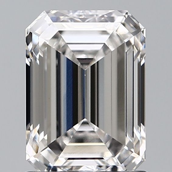 1.5ct Emerald F - VVS2 - Excellent cut - LGD149485