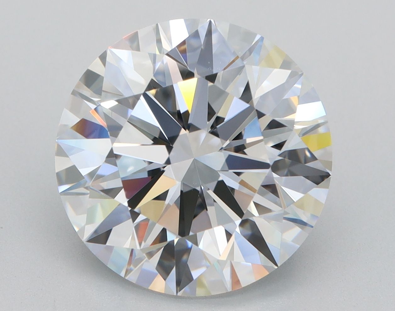 4,44 ct Okrągły diament laboratoryjny