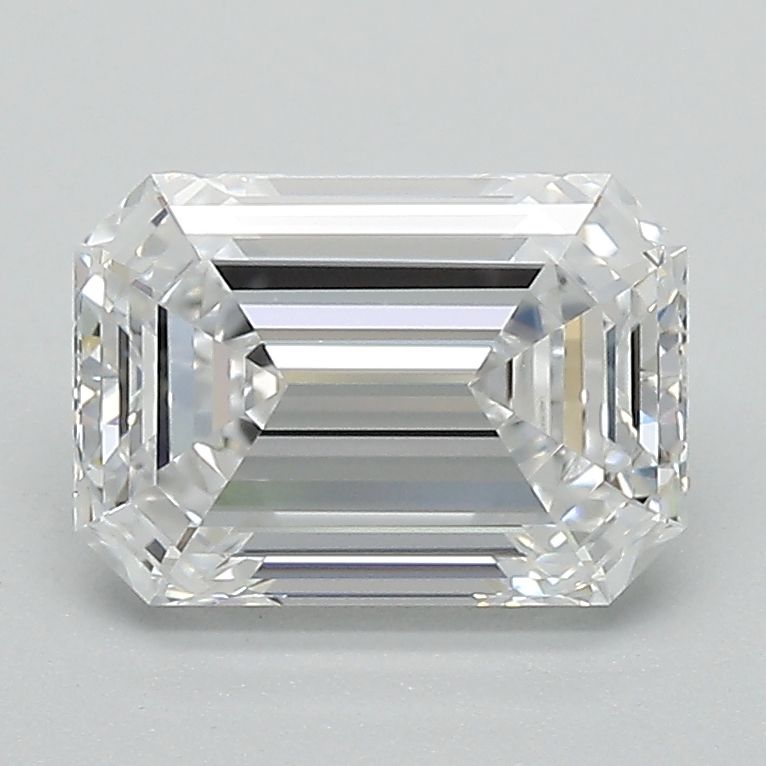 2.03ct Emerald D - VVS2 - Excellent cut - LD8635