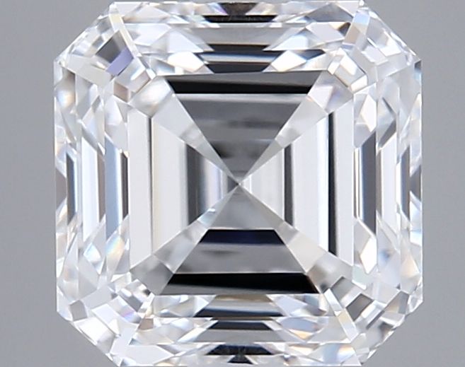 2ct Asscher D - VVS2 - Excellent cut - LD110979
