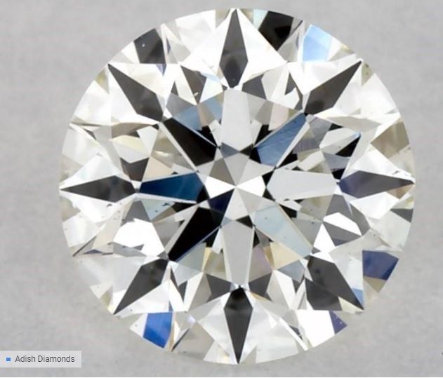 0,30 ct Okrągły diament naturalny