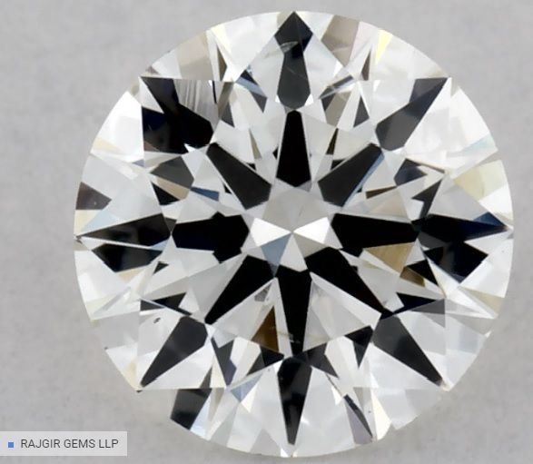 0,30 ct Okrągły diament naturalny