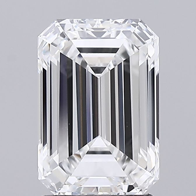 2.03ct Emerald E - VVS2 - Excellent cut - LD331873