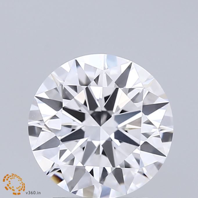 2ct Round D - VVS2 - Very Good cut - LD371554