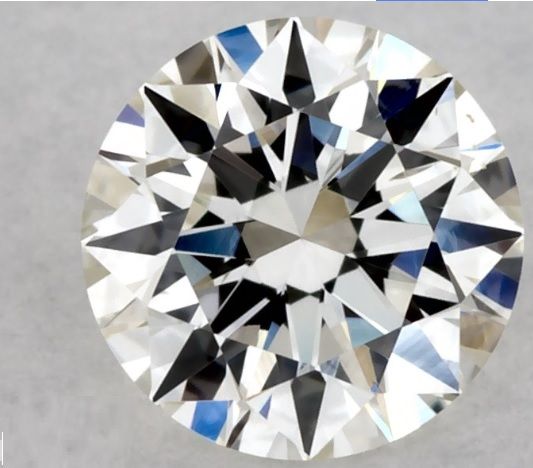 0,30 ct Okrągły diament naturalny