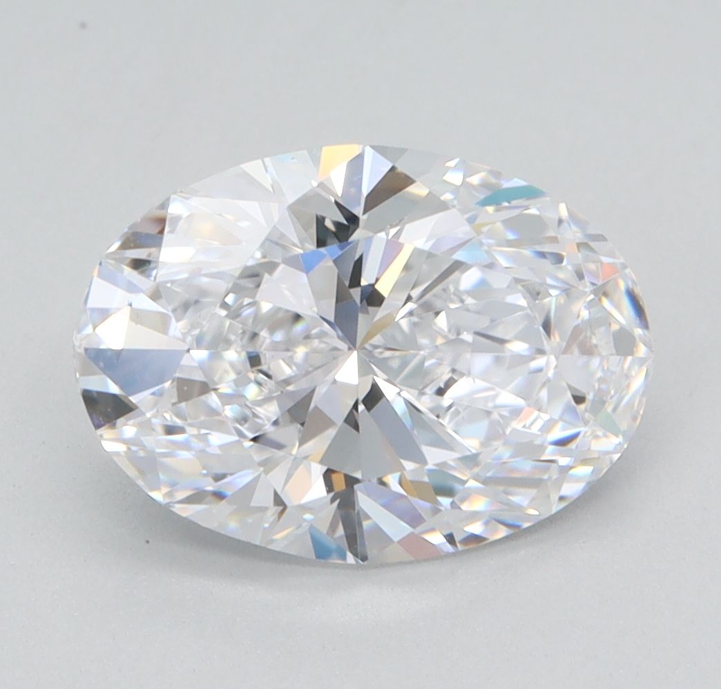 2.01 Carat oval Lab Grown Diamond Front View