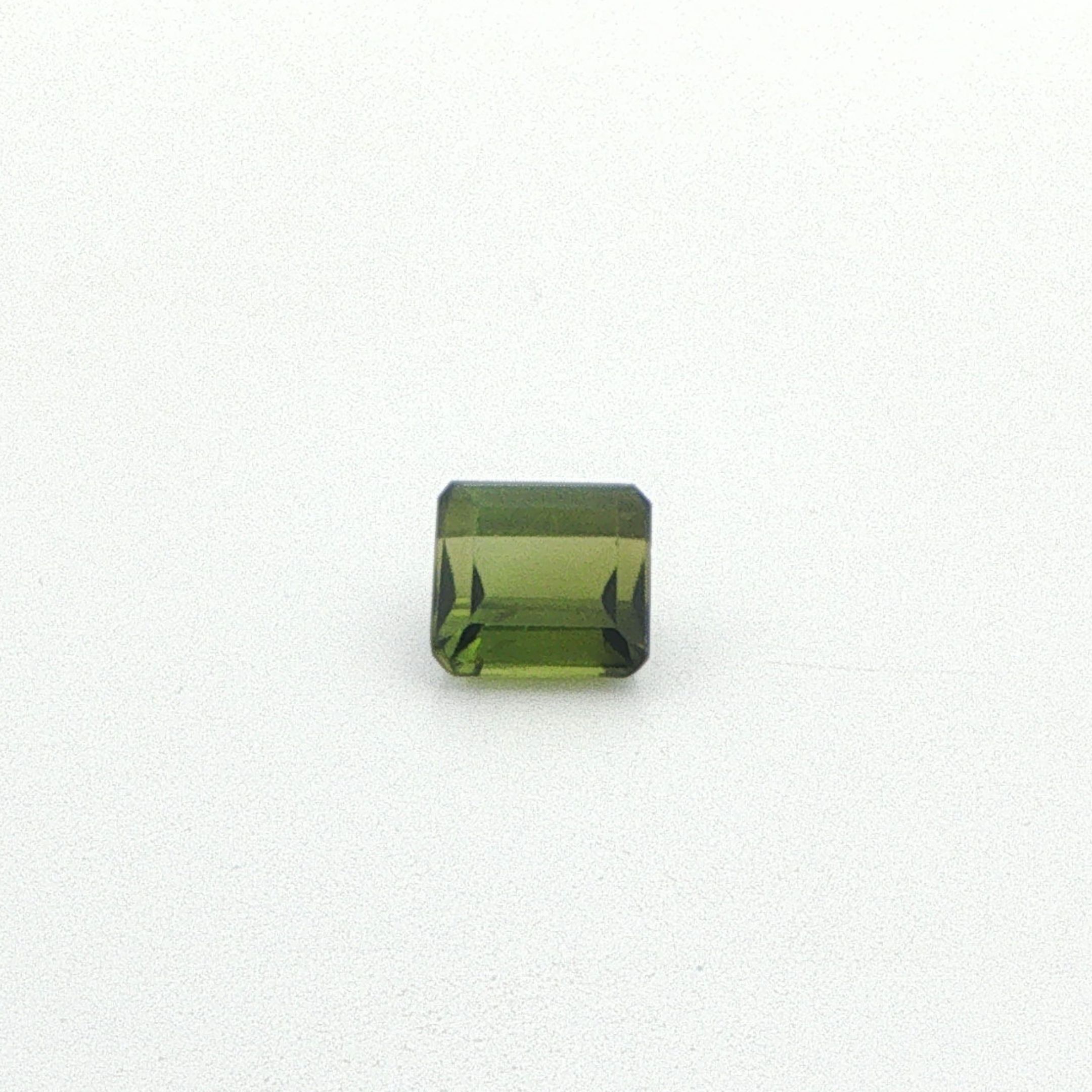 1.04 ct Octagonal Green Tourmaline