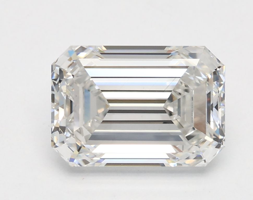 2ct Emerald F - VS1 - Excellent cut - LD264819