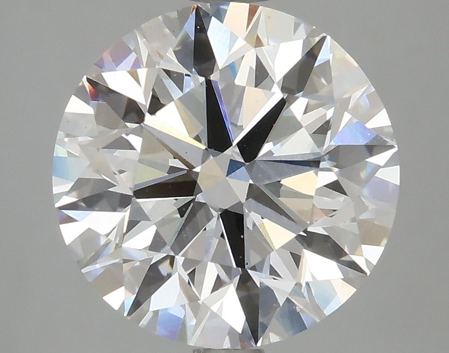 Diamant Rond 4.12 ct - Couleur F - Pureté VS1