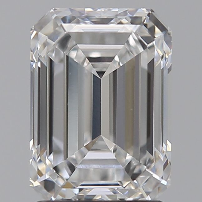 2.01ct Emerald D - VVS1 - Excellent cut - LD236395