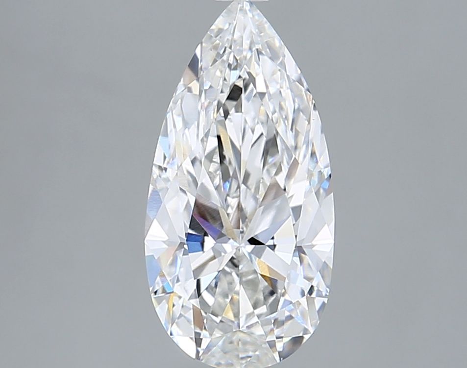 2ct Pear F - VVS2 - Excellent cut - LD10757