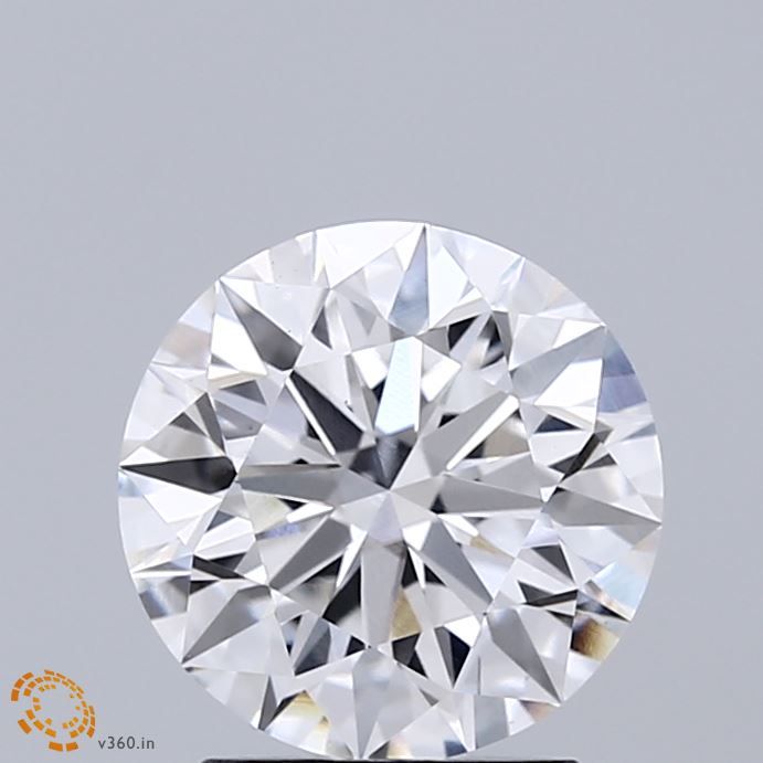 2ct Round E - VS1 - Excellent cut - LD48434