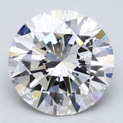 3,01 ct Okrągły diament naturalny