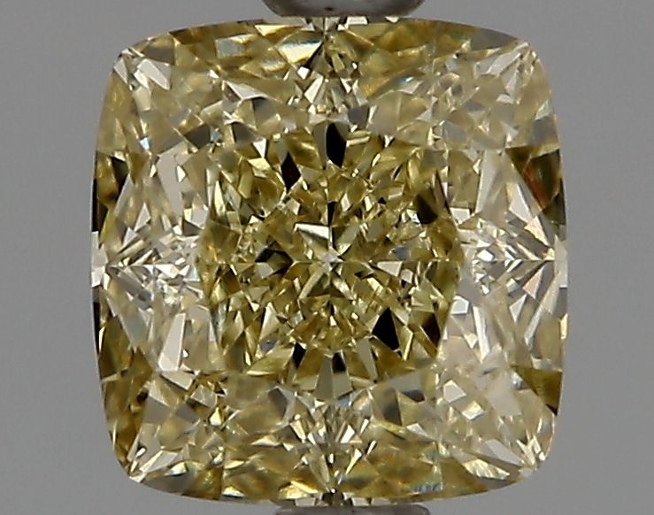 1.16-carat cushion diamond with null color, Good cut, and VVS1 clarity.