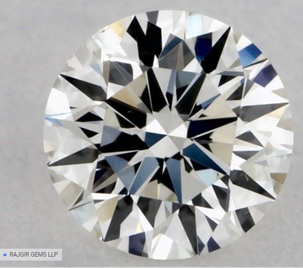 0,30 ct Okrągły diament naturalny
