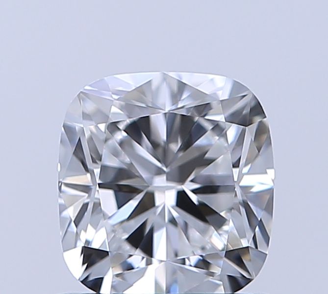 0.8-carat cushion diamond with E color, Good cut, and VVS1 clarity.