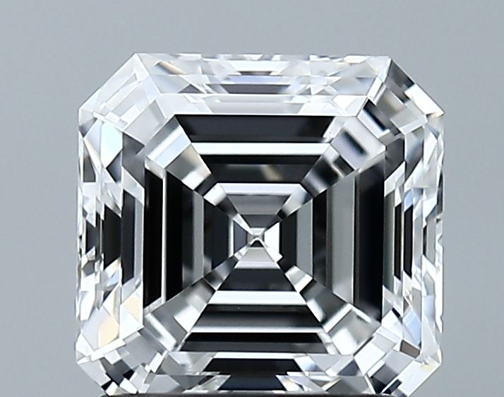 1.47 carat e VVS2 EX  Cut GIA asscher diamond